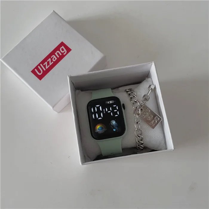 Led Children's Watch Sport Digital Watches Spaceman Silicone Strap Waterproof Electronic Wristwatch for Boys Girls Gift 손목시계