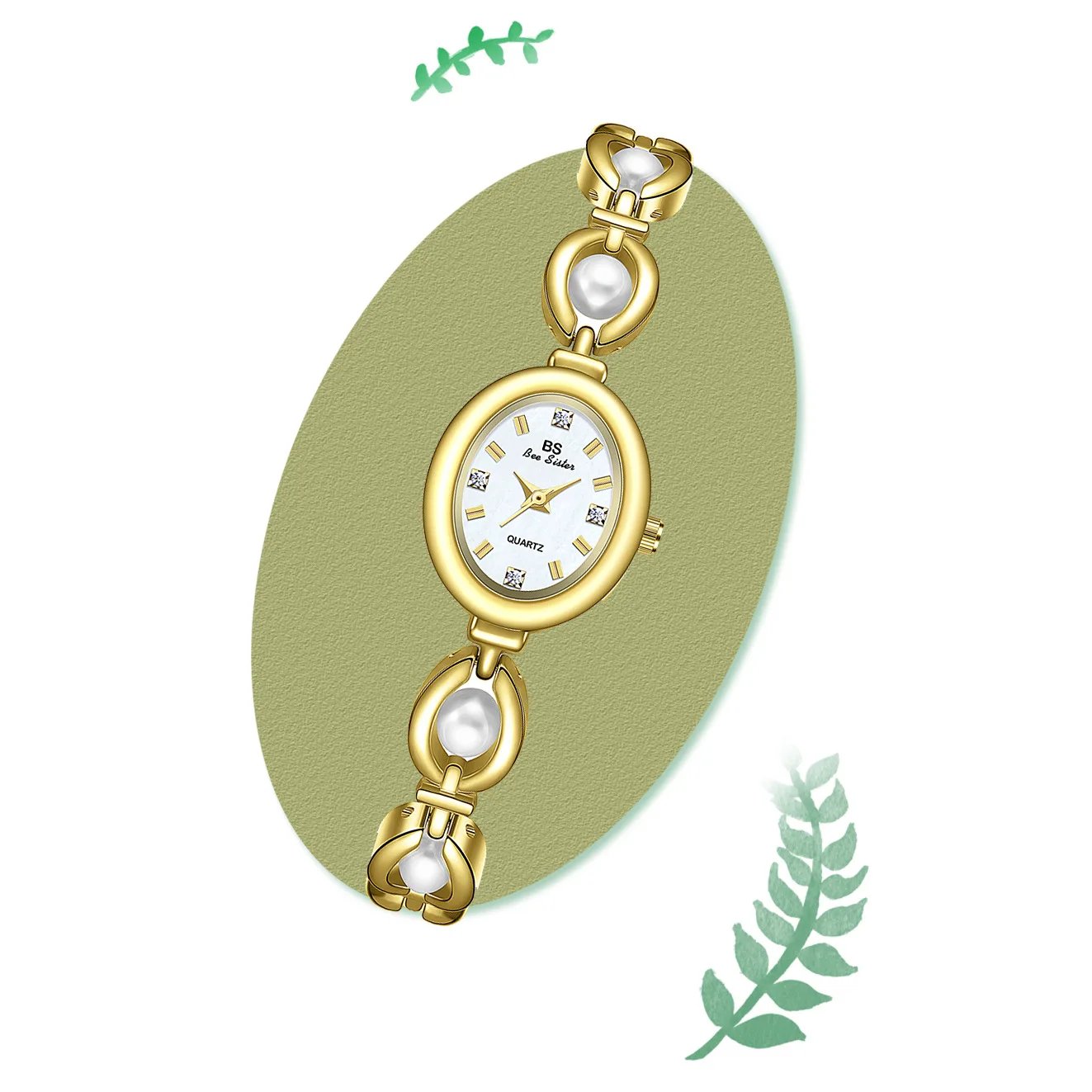 UTHAI Women's Watch Brand Japanese Style Light Luxury Simple Pearl Bracelet Jewelry Waterproof Female Fashion Clock Watches Gift UTHAI Women's Watch Brand Japanese Style Light Luxury Simple Pearl Bracelet Jewelry Waterproof Female Fashion Clock Watches Gift