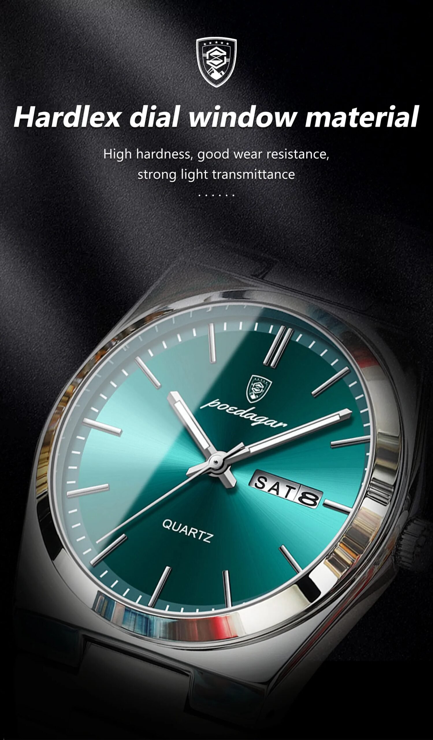 Luxury Quartz Man Wristwatch Sport Men Watches Waterproof Luminous Date Week Stainless Steel Men's Watch Male Reloj+box