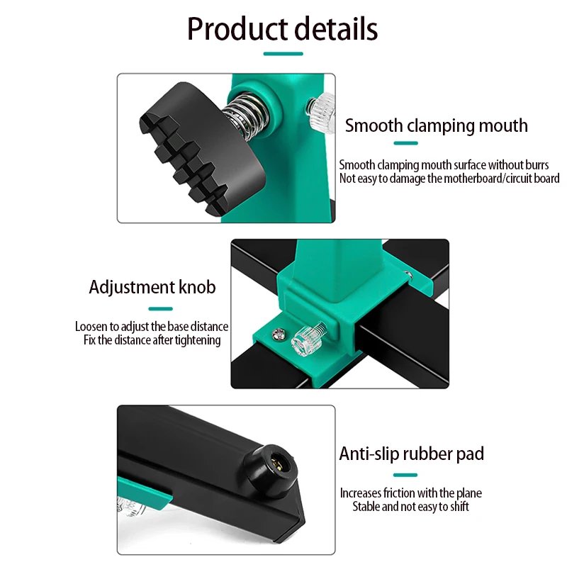 Circuit Board Welding Bracket Soldering Iron Pen Clamping Base Mobile Phone Motherboard Repair Disassembly Assembly Fixing Tool