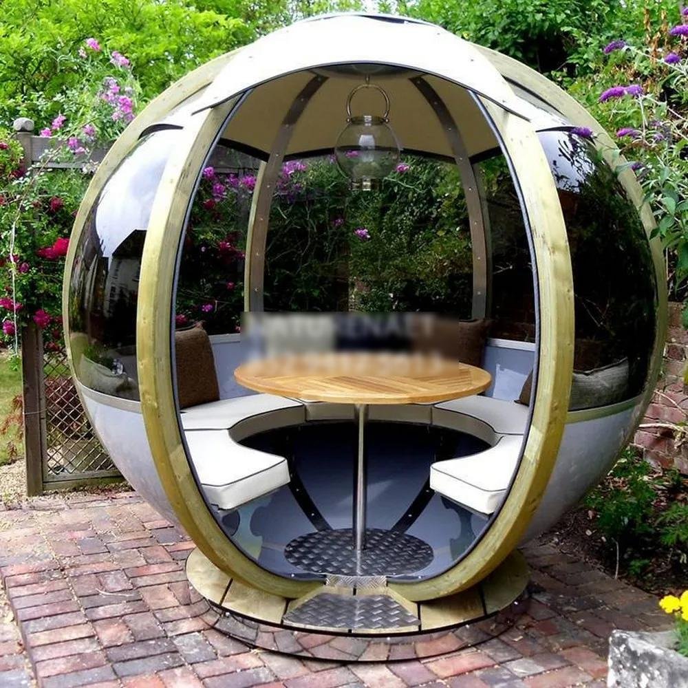 Garden Pod Rotating Lounger High Quality Summer House or Log Cabin commercial premises garden patio set Sunshade Room Sun Room