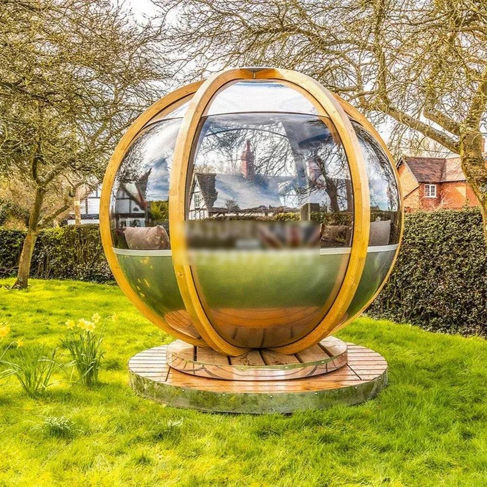 Garden Pod Rotating Lounger High Quality Summer House or Log Cabin commercial premises garden patio set Sunshade Room Sun Room