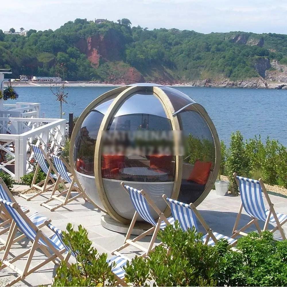 Garden Pod Rotating Lounger High Quality Summer House or Log Cabin commercial premises garden patio set Sunshade Room Sun Room