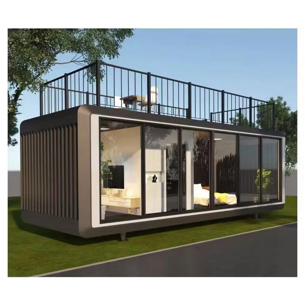 Villas Containers Live Homes Building High QualityWholesale Fast Assembly Tiny Prefab Extendable Flat Packed Houses Prefab House