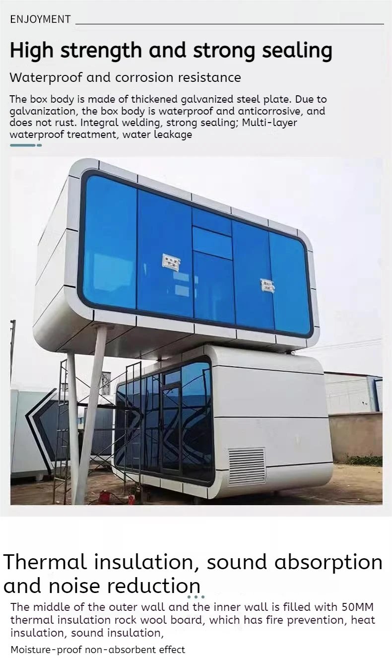 Villas Containers Live Homes Building High QualityWholesale Fast Assembly Tiny Prefab Extendable Flat Packed Houses Prefab House