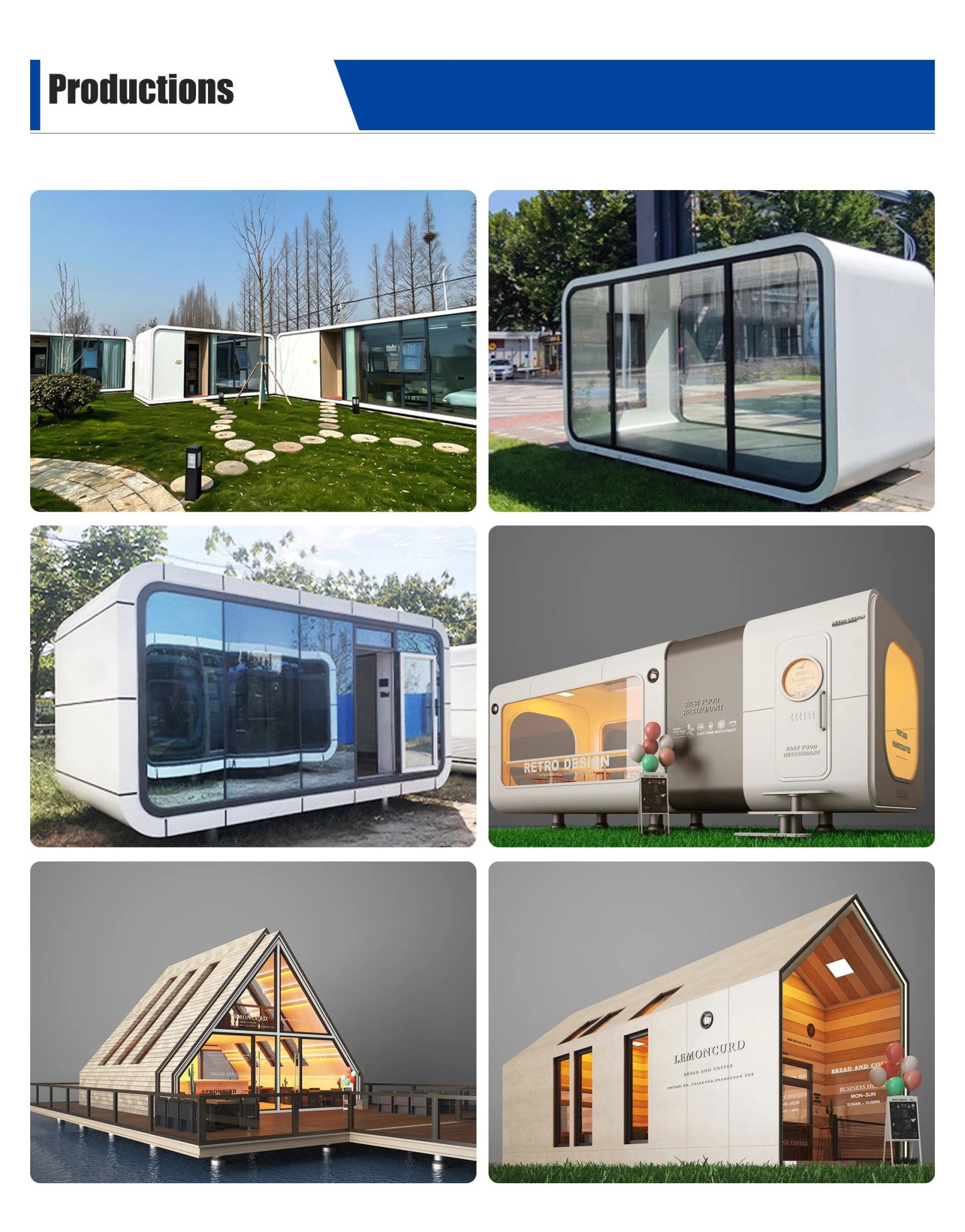 Capsule House Mobile Modern Tiny Prefabricated hotel Prefab container Home Villas Isolated Two Bedroom Luxury Sunrooms