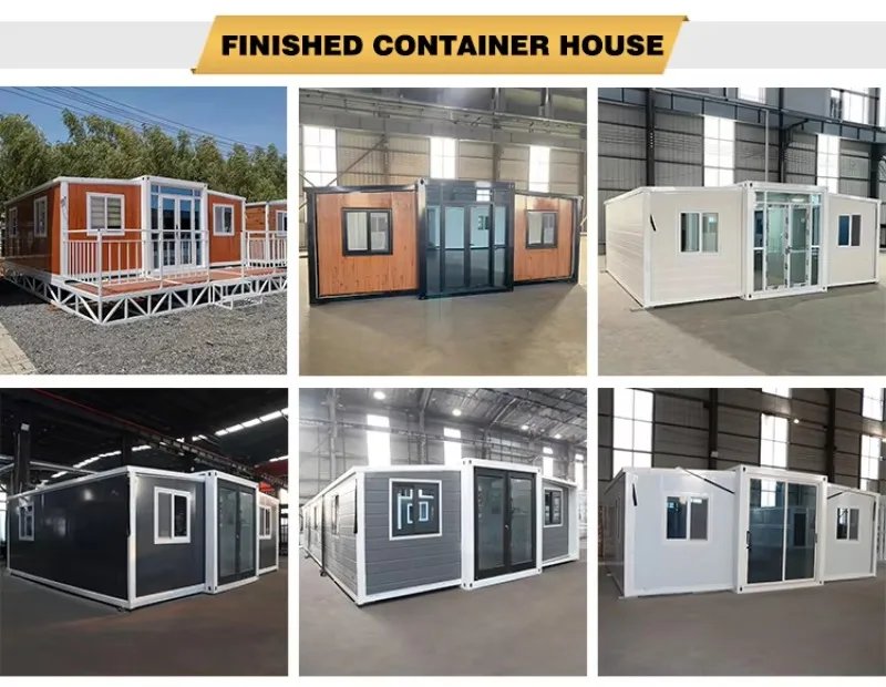 20ft Expandable Container House Ready Made Living Prefabricated Villa Prefab Portable Mobile Tiny Home.