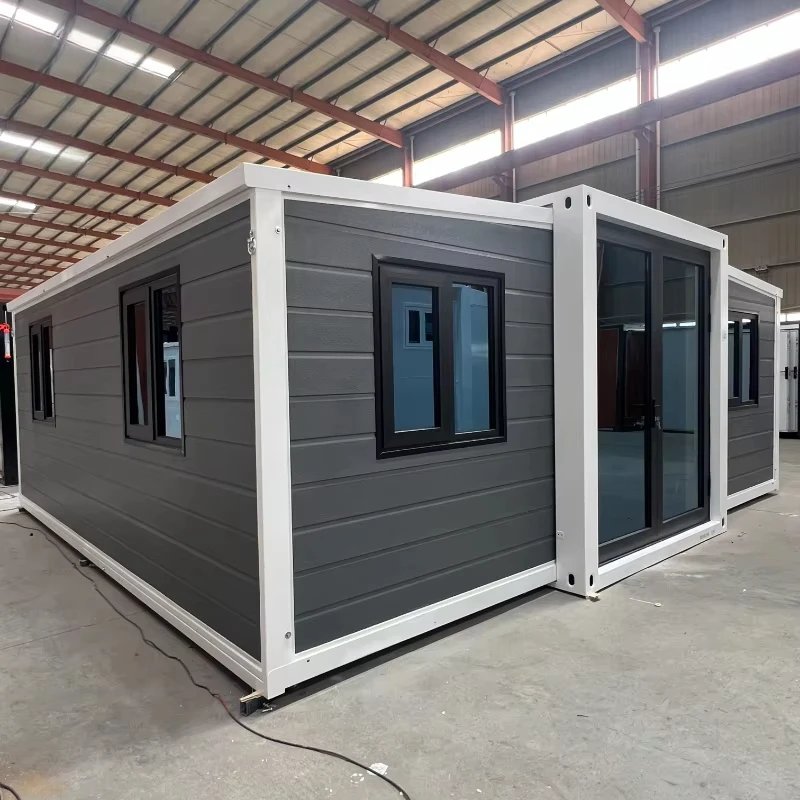 20ft Expandable Container House Ready Made Living Prefabricated Villa Prefab Portable Mobile Tiny Home.