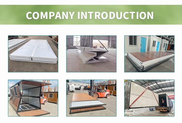 20ft Expandable Container House Ready Made Living Prefabricated Villa Prefab Portable Mobile Tiny Home.