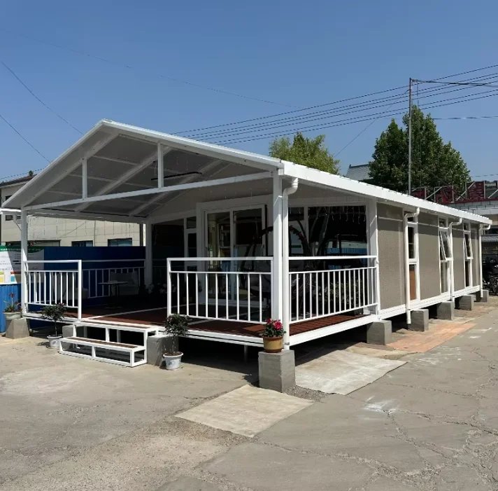 20ft Expandable Container House Ready Made Living Prefabricated Villa Prefab Portable Mobile Tiny Home.