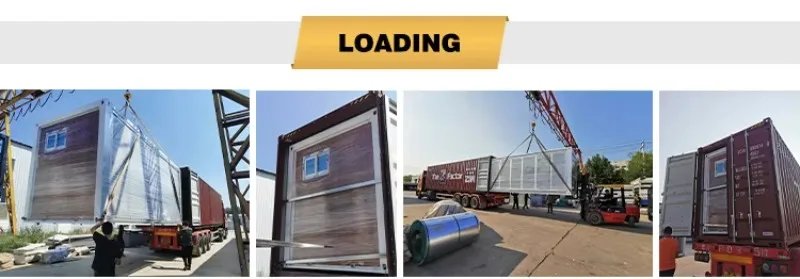 20ft Expandable Container House Ready Made Living Prefabricated Villa Prefab Portable Mobile Tiny Home.