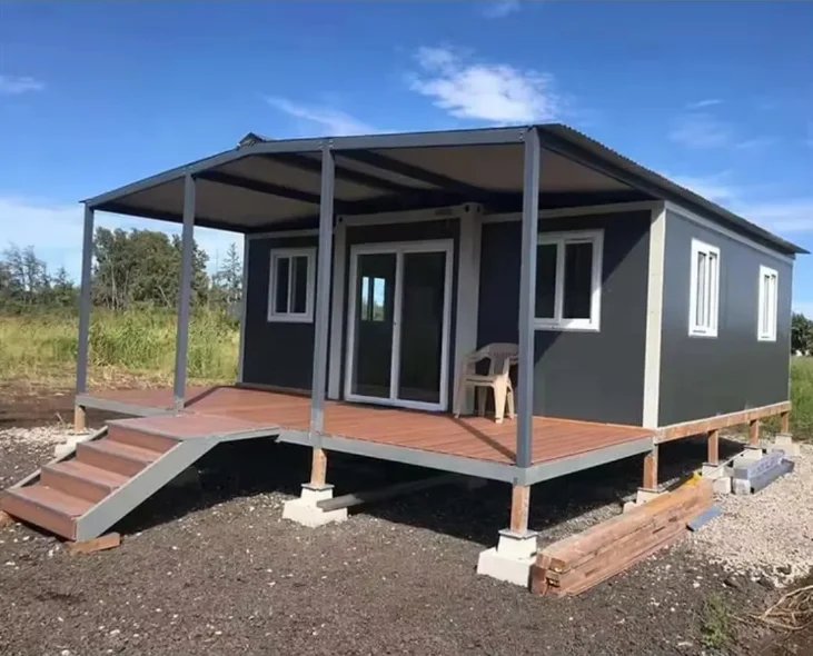 20ft Expandable Container House Ready Made Living Prefabricated Villa Prefab Portable Mobile Tiny Home.