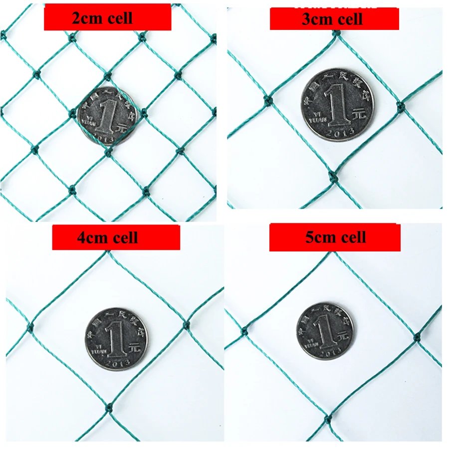 Heavy Duty Anti Bird Netting Garden Deer Fence Netting, Garden Net and Crops Protective Fencing Mesh for Anti Bird Deer Cat Dog