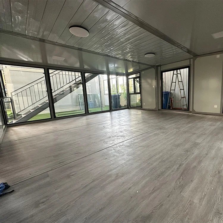 YG 20/40FT Tiny House Two-storey Innovations Container House Extendable Is Made of Carved Metal Plate with Glass Curtain Wall YG 20/40FT Tiny House Two-storey Innovations Container House Extendable Is Made of Carved Metal Plate with Glass Curtain Wall