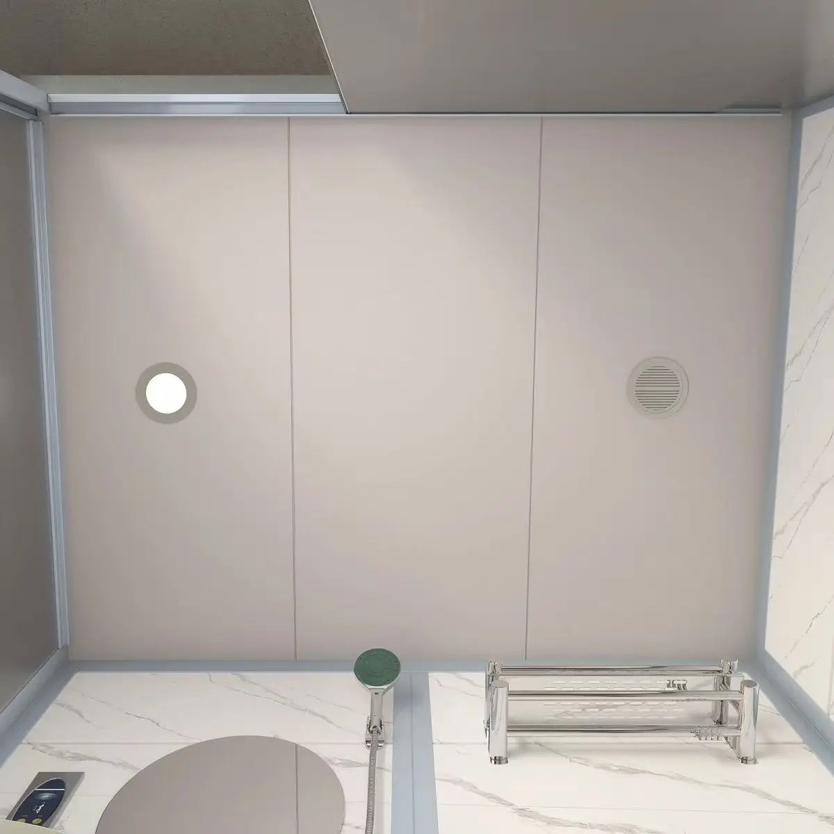 All-in-one Bathroom Hotel Tent Overall Bathroom Shower Room Finished Product Integrated Bathroom Rental Hotel Shower With Toilet (Copy)