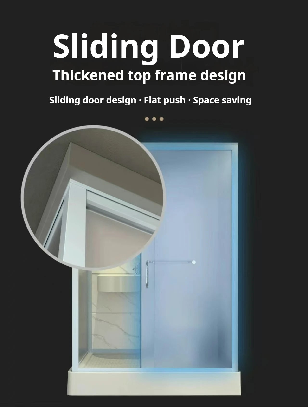 All-in-one Bathroom Hotel Tent Overall Bathroom Shower Room Finished Product Integrated Bathroom Rental Hotel Shower With Toilet (Copy)