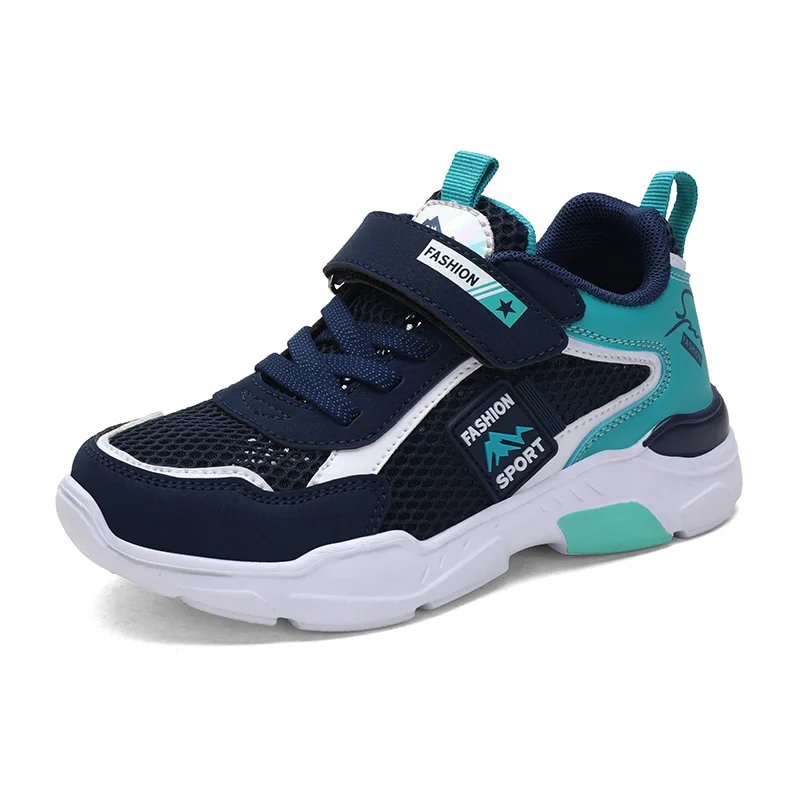Children Casual Shoes Boys Light Student Summer 5 8 9 10 12 13 Years Old Sport Mesh Footwear Kids Fashion Chunky Sneakers Tenis