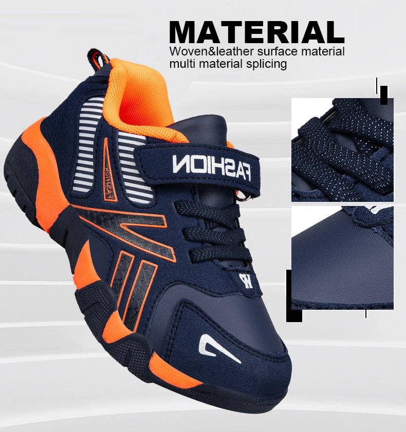 Children Boys Shoes School Sports Fashion Leather For Kids Tennis Casual Sneakers Children's Boy Running 7-12 Years Walking Shoe Children Boys Shoes School Sports Fashion Leather For Kids Tennis Casual Sneakers Children's Boy Running 7-12 Years Walking Shoe