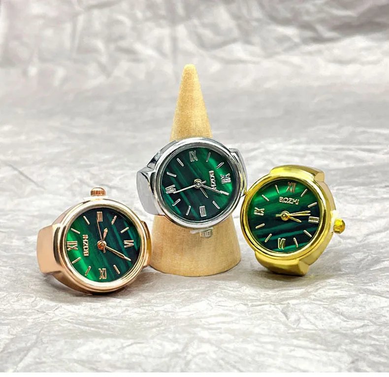 Hot Selling Finger Watch Ring Creative Movement Fashion Accessories Vintage Alloy Shell Quartz Watch Men Jewelry Women Gift Hot Selling Finger Watch Ring Creative Movement Fashion Accessories Vintage Alloy Shell Quartz Watch Men Jewelry Women Gift