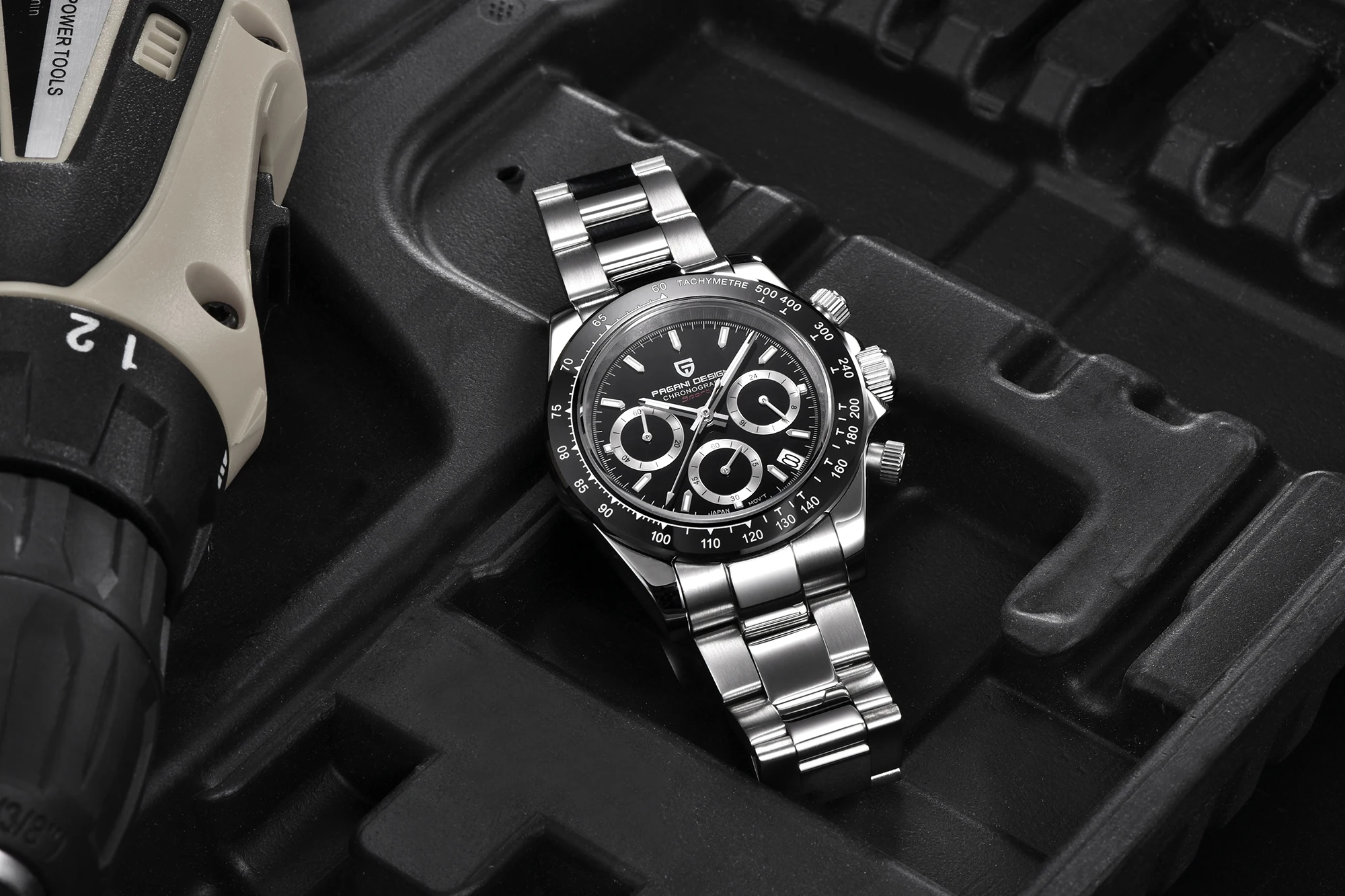 PAGANI DESIGN 2024 New PD-1644 Meteorite Dial Fashion Men Quartz Wristwatches 100M Sapphire Glass Chronograph relogio masculino PAGANI DESIGN 2024 New PD-1644 Meteorite Dial Fashion Men Quartz Wristwatches 100M Sapphire Glass Chronograph relogio masculino