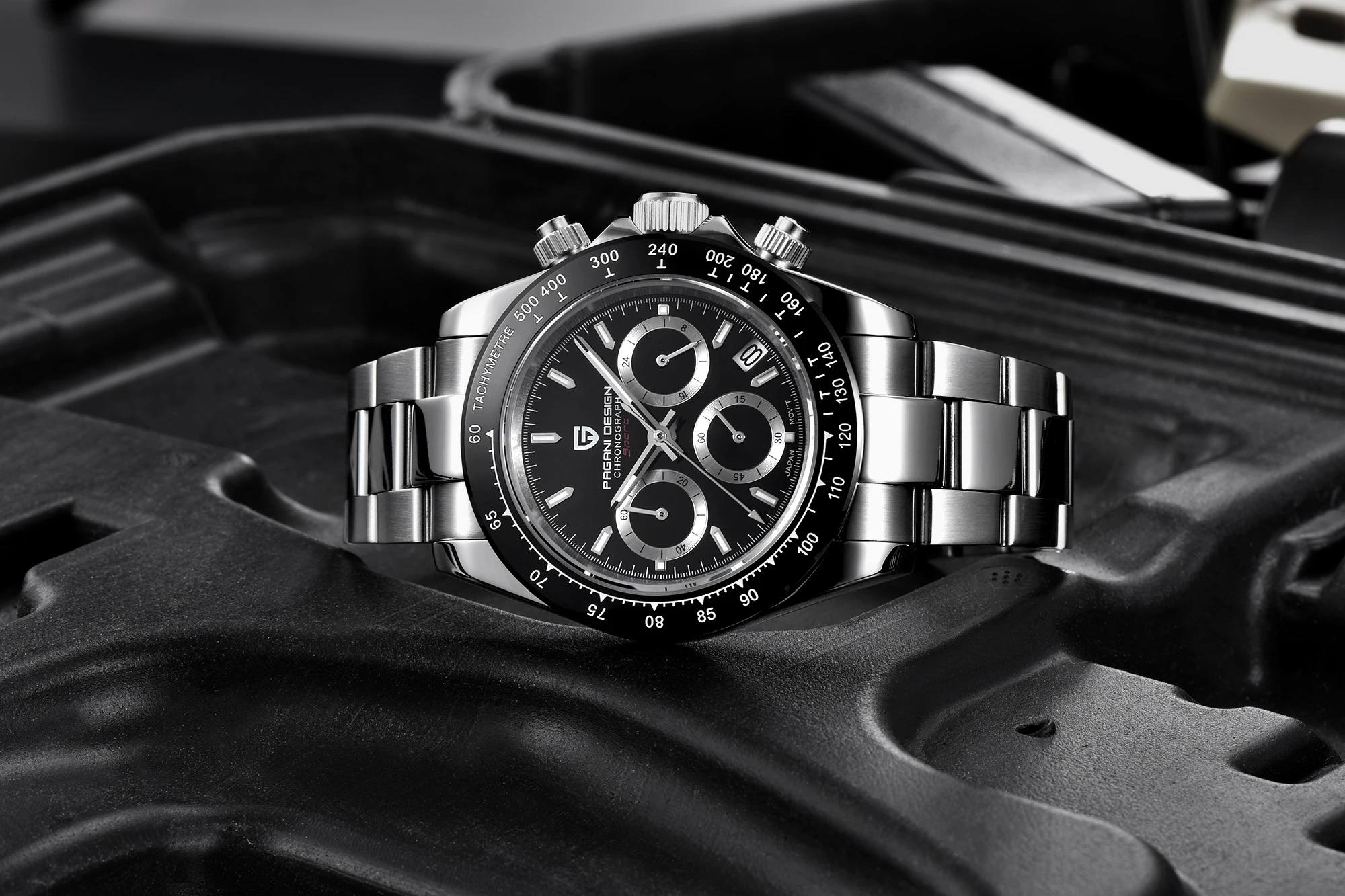 PAGANI DESIGN 2024 New PD-1644 Meteorite Dial Fashion Men Quartz Wristwatches 100M Sapphire Glass Chronograph relogio masculino PAGANI DESIGN 2024 New PD-1644 Meteorite Dial Fashion Men Quartz Wristwatches 100M Sapphire Glass Chronograph relogio masculino