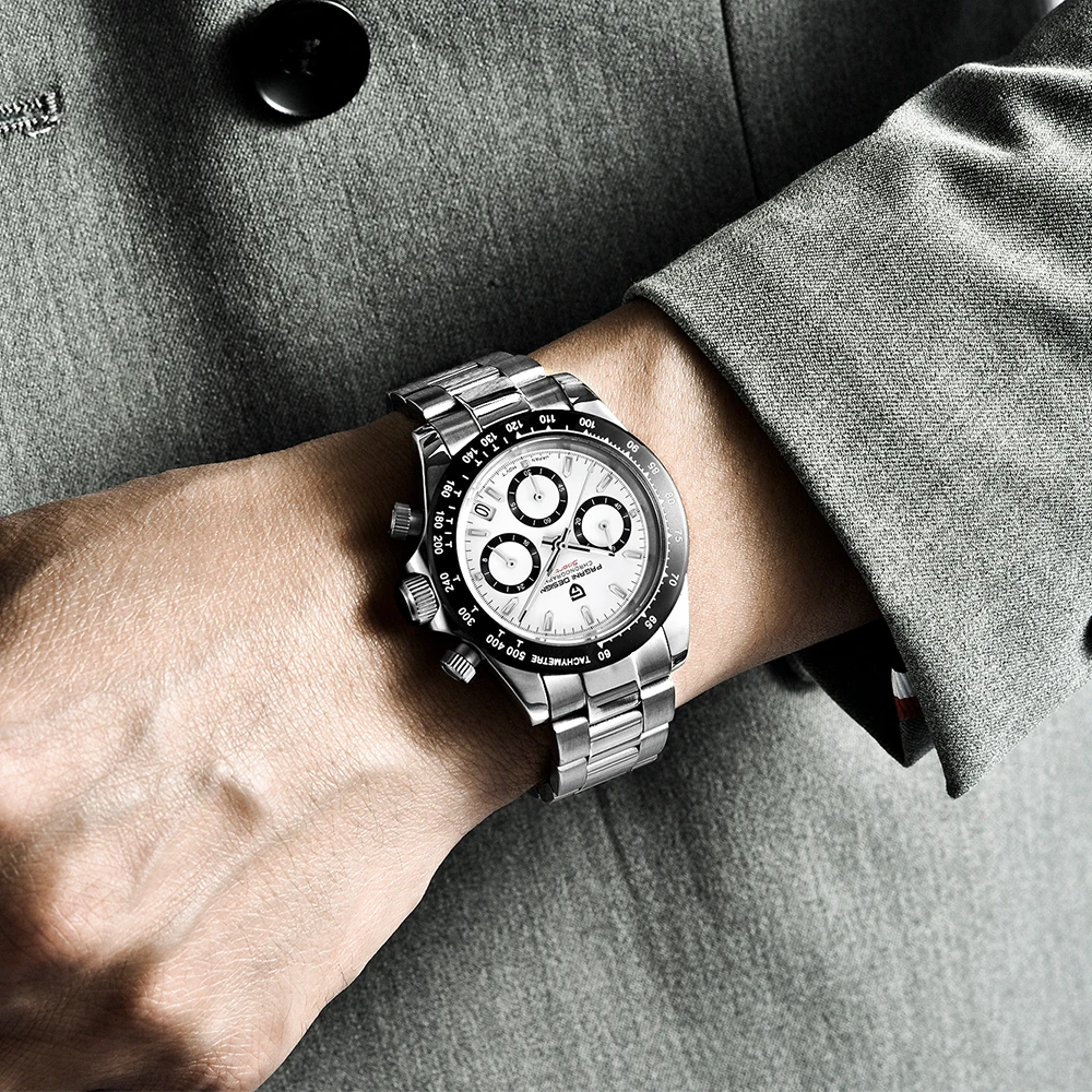 PAGANI DESIGN 2024 New PD-1644 Meteorite Dial Fashion Men Quartz Wristwatches 100M Sapphire Glass Chronograph relogio masculino PAGANI DESIGN 2024 New PD-1644 Meteorite Dial Fashion Men Quartz Wristwatches 100M Sapphire Glass Chronograph relogio masculino