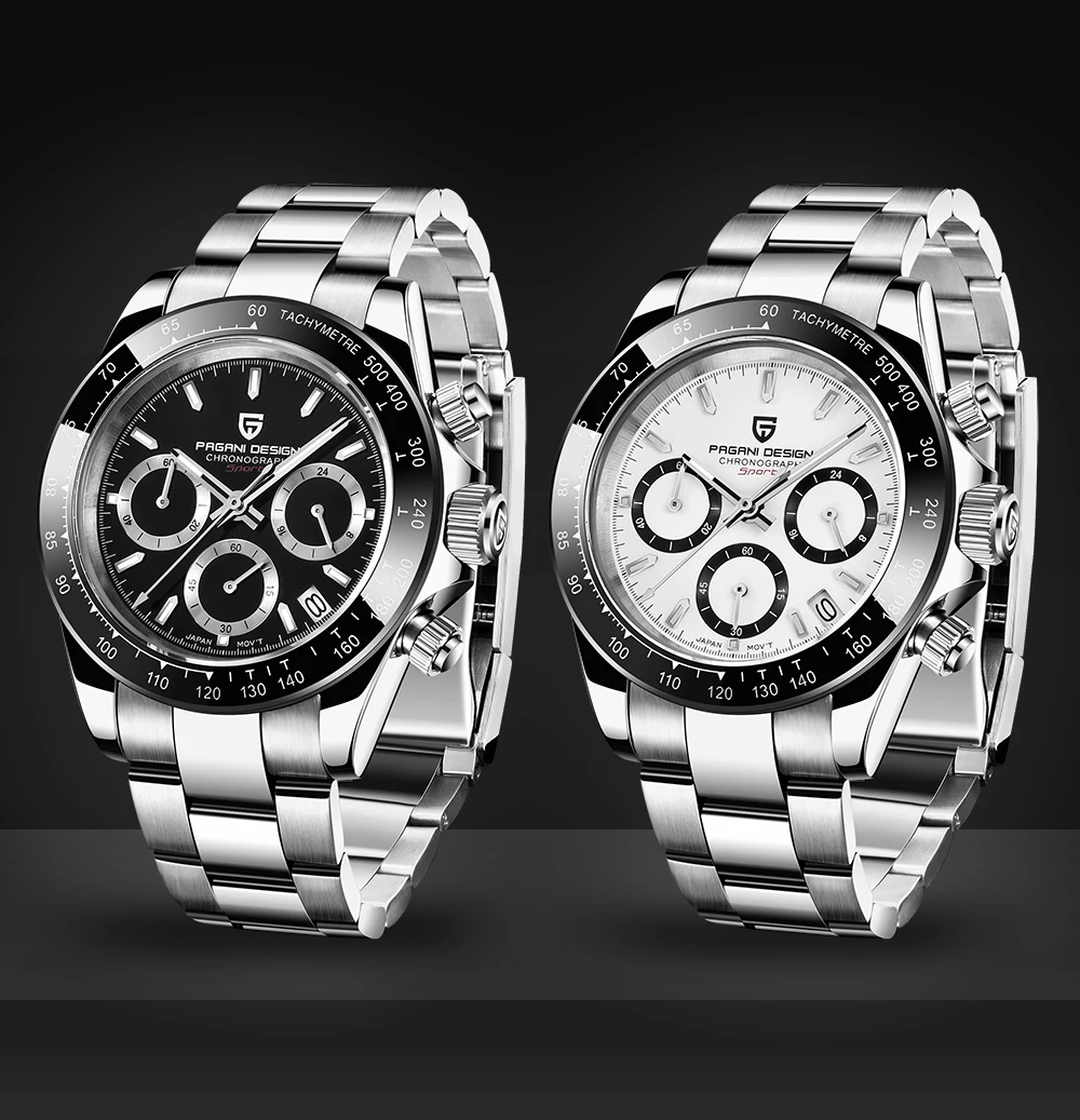 PAGANI DESIGN 2024 New PD-1644 Meteorite Dial Fashion Men Quartz Wristwatches 100M Sapphire Glass Chronograph relogio masculino PAGANI DESIGN 2024 New PD-1644 Meteorite Dial Fashion Men Quartz Wristwatches 100M Sapphire Glass Chronograph relogio masculino
