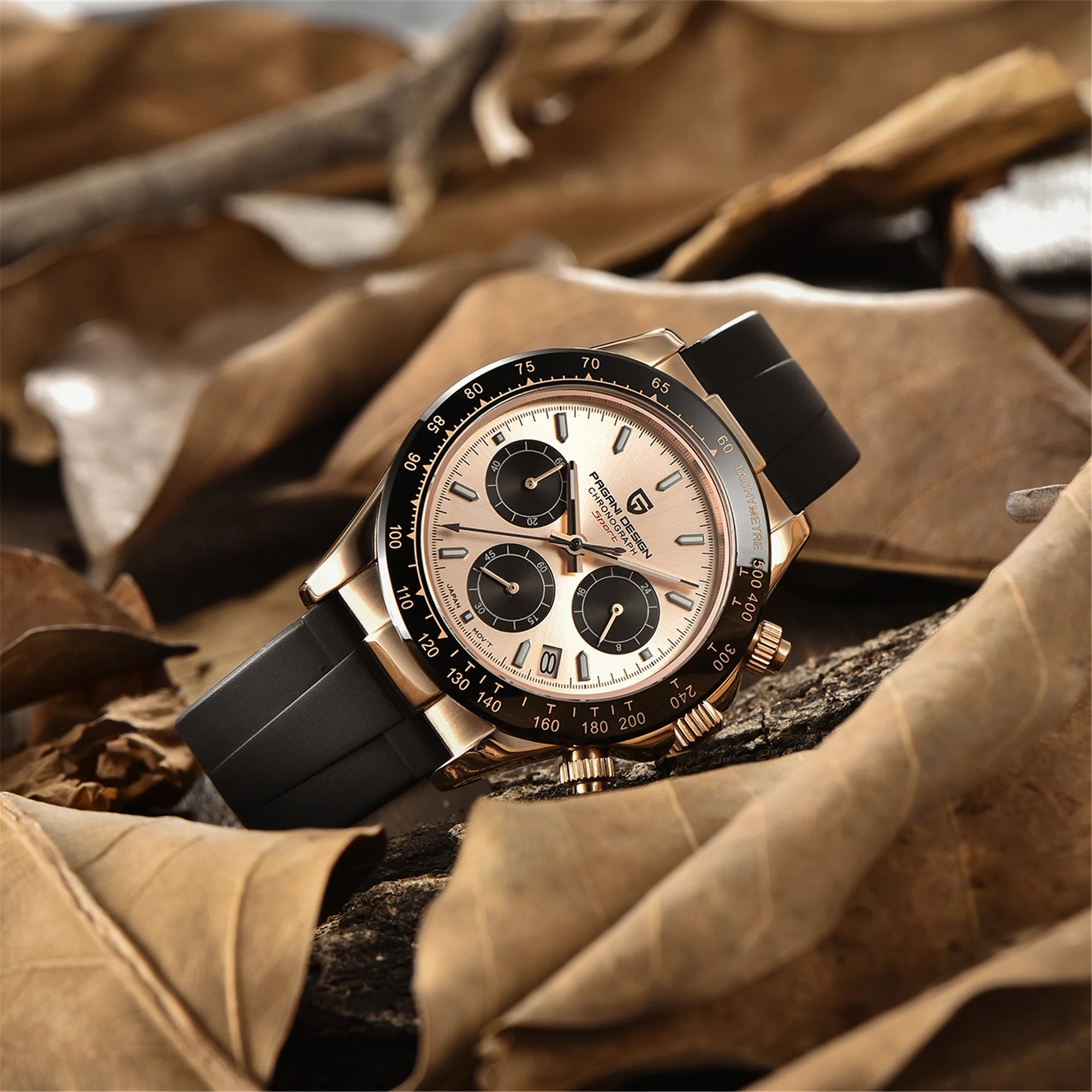 PAGANI DESIGN-Men's Quartz Watches, Sapphire, Automatic Date, Chronograph, Japan VK63, Waterproof Watch, Top Brand, New, 2024 PAGANI DESIGN-Men's Quartz Watches, Sapphire, Automatic Date, Chronograph, Japan VK63, Waterproof Watch, Top Brand, New, 2024