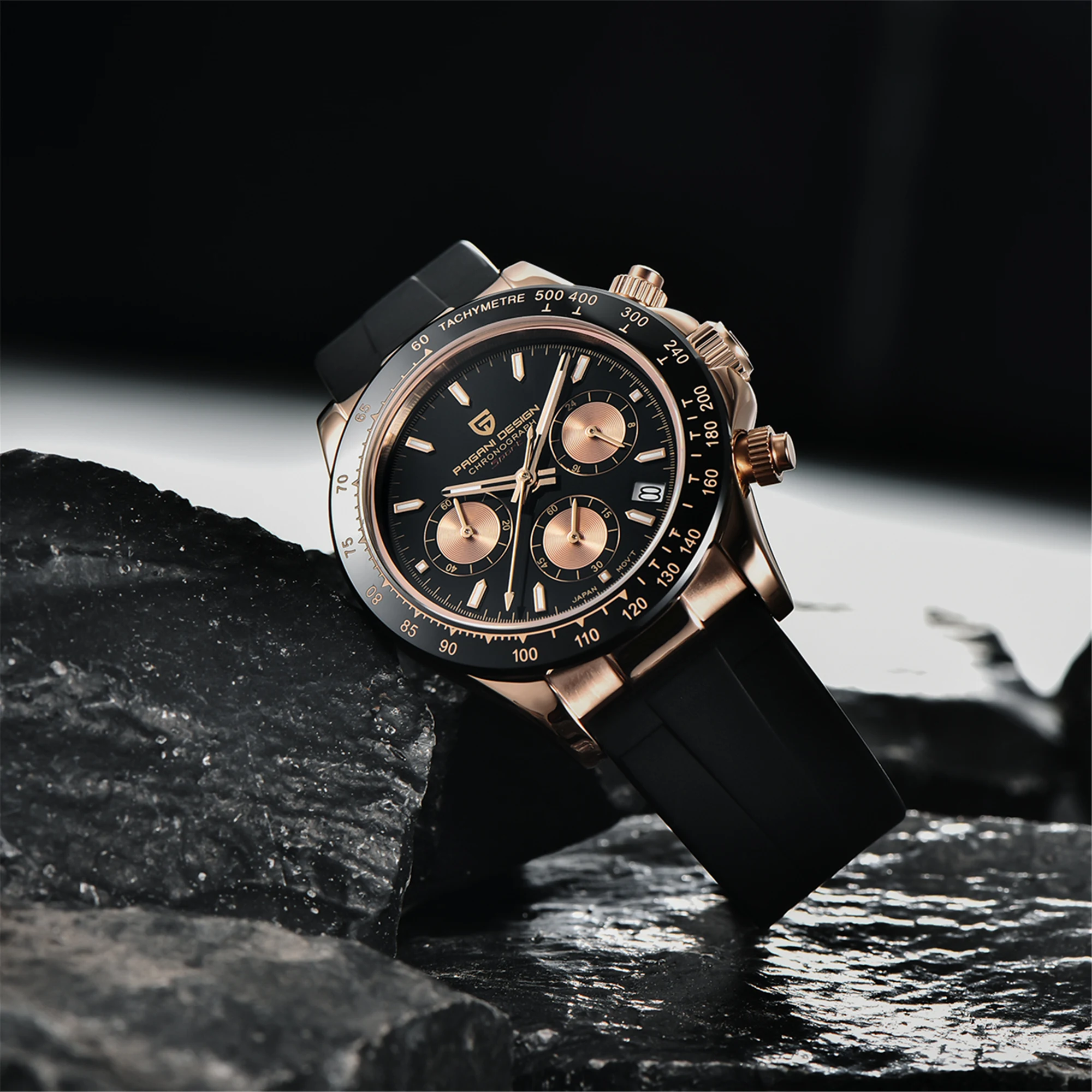 PAGANI DESIGN-Men's Quartz Watches, Sapphire, Automatic Date, Chronograph, Japan VK63, Waterproof Watch, Top Brand, New, 2024 PAGANI DESIGN-Men's Quartz Watches, Sapphire, Automatic Date, Chronograph, Japan VK63, Waterproof Watch, Top Brand, New, 2024