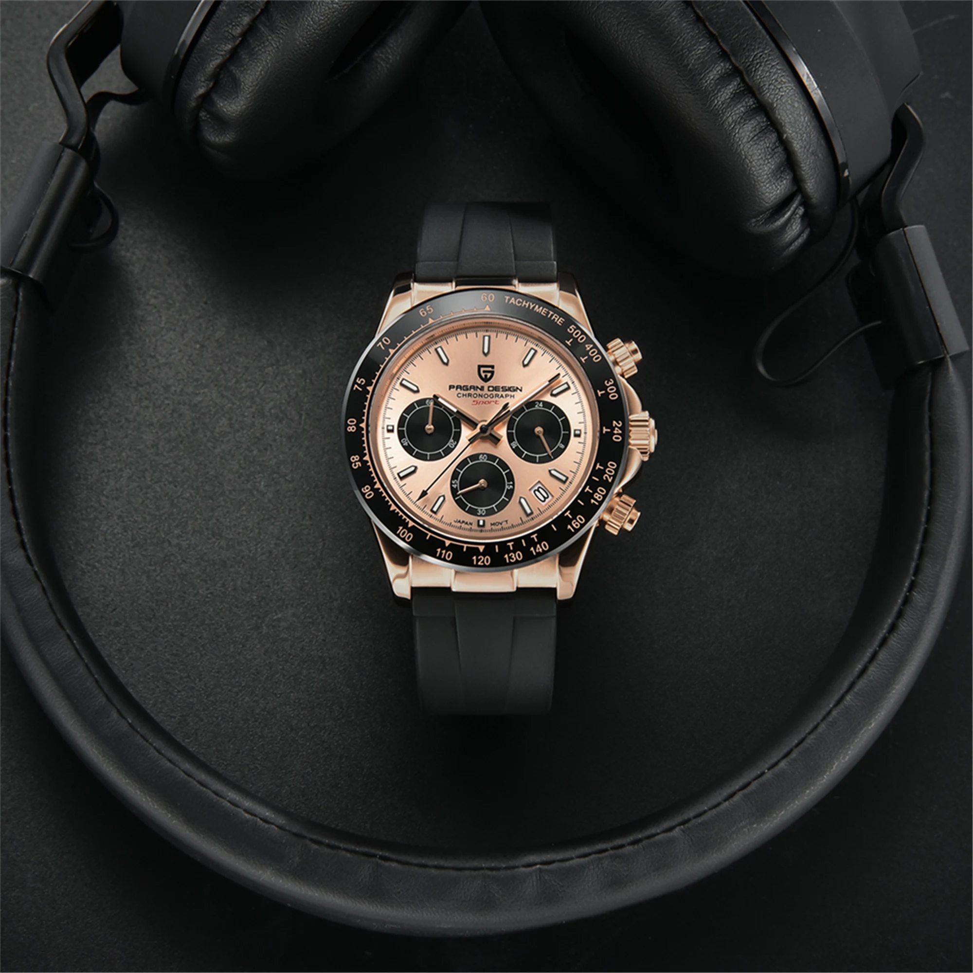 PAGANI DESIGN-Men's Quartz Watches, Sapphire, Automatic Date, Chronograph, Japan VK63, Waterproof Watch, Top Brand, New, 2024 PAGANI DESIGN-Men's Quartz Watches, Sapphire, Automatic Date, Chronograph, Japan VK63, Waterproof Watch, Top Brand, New, 2024