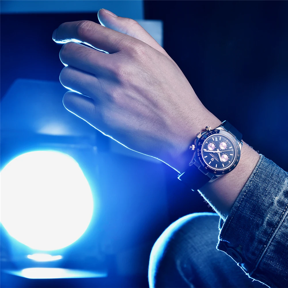PAGANI DESIGN-Men's Quartz Watches, Sapphire, Automatic Date, Chronograph, Japan VK63, Waterproof Watch, Top Brand, New, 2024 PAGANI DESIGN-Men's Quartz Watches, Sapphire, Automatic Date, Chronograph, Japan VK63, Waterproof Watch, Top Brand, New, 2024