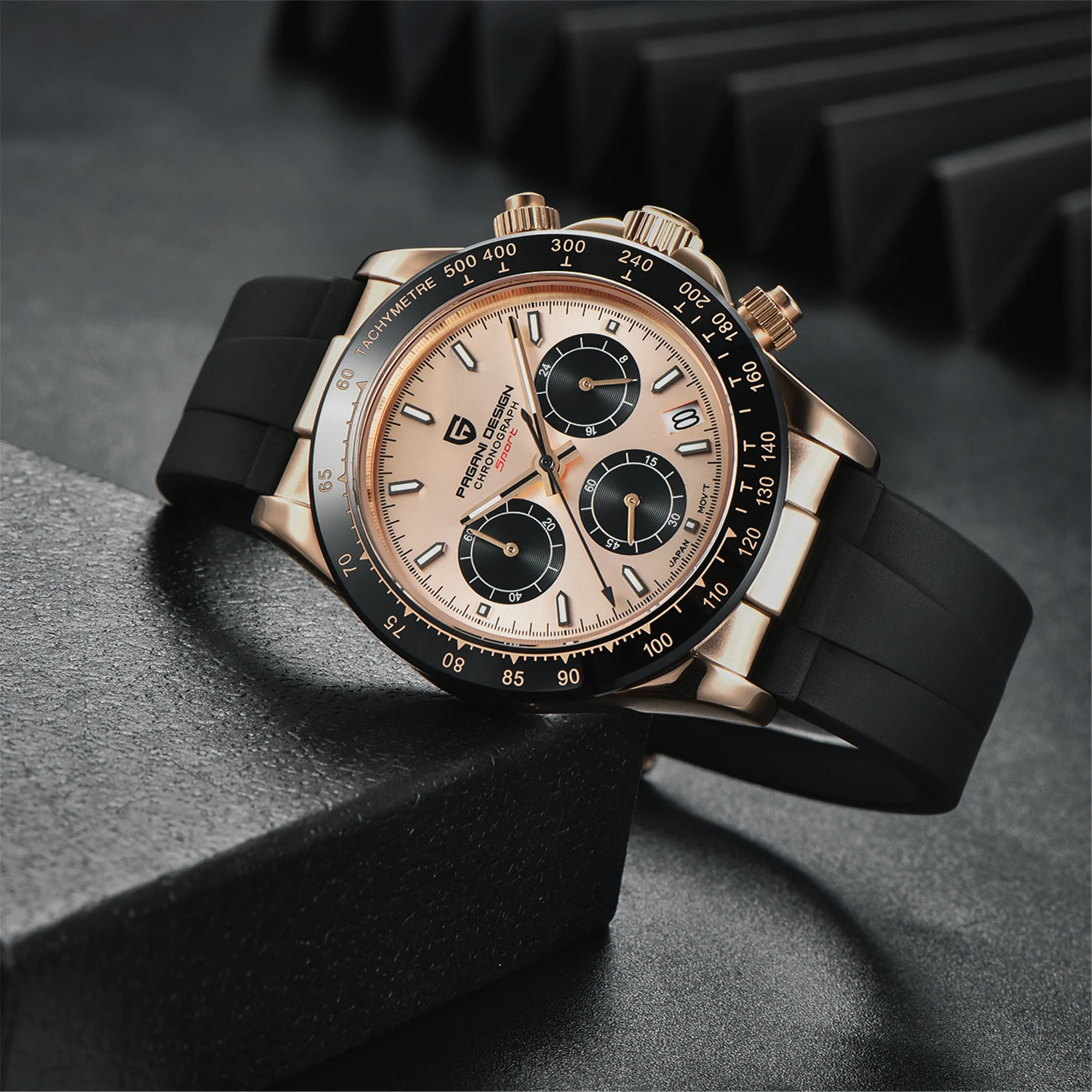 PAGANI DESIGN-Men's Quartz Watches, Sapphire, Automatic Date, Chronograph, Japan VK63, Waterproof Watch, Top Brand, New, 2024 PAGANI DESIGN-Men's Quartz Watches, Sapphire, Automatic Date, Chronograph, Japan VK63, Waterproof Watch, Top Brand, New, 2024
