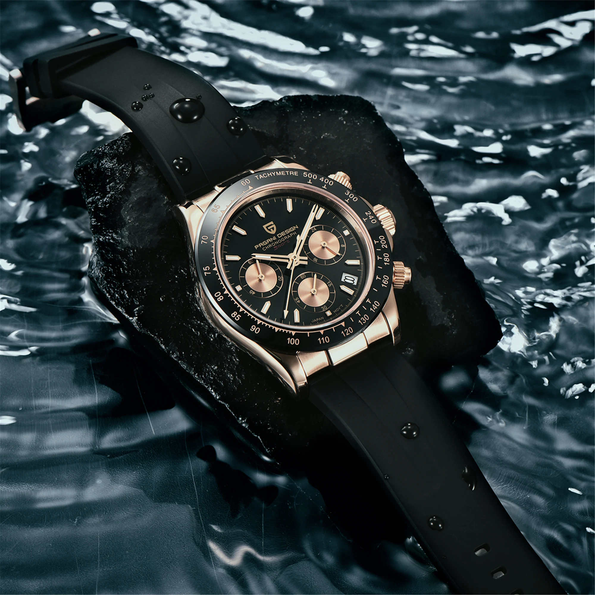 PAGANI DESIGN-Men's Quartz Watches, Sapphire, Automatic Date, Chronograph, Japan VK63, Waterproof Watch, Top Brand, New, 2024 PAGANI DESIGN-Men's Quartz Watches, Sapphire, Automatic Date, Chronograph, Japan VK63, Waterproof Watch, Top Brand, New, 2024