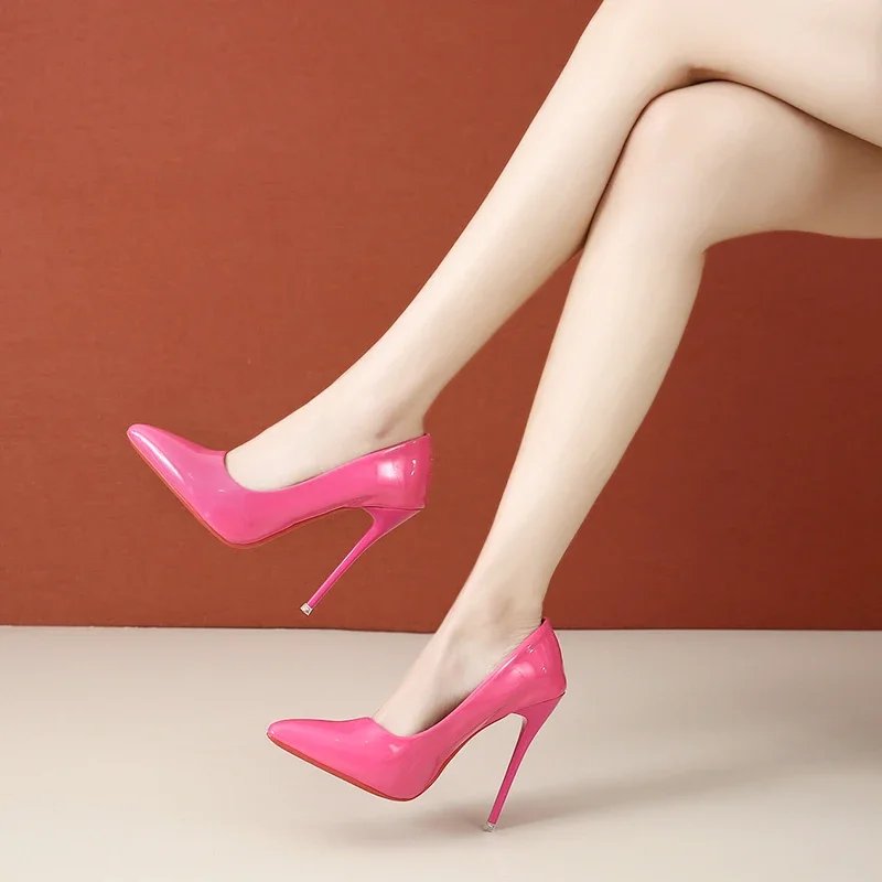 Sexy Super High Ethnic Pumps with Thin Heels and Pointed Toe for Office & Career Red Bottom High Heels Plus Size Heels 44 45 Sexy Super High Ethnic Pumps with Thin Heels and Pointed Toe for Office & Career Red Bottom High Heels Plus Size Heels 44 45