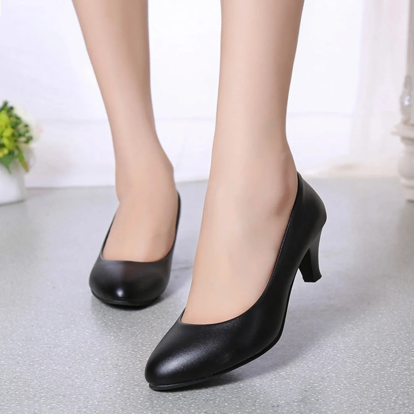 Women Pumps Nude Shallow Mouth Women Shoes New Fashion Office Work Wedding Party Shoes Ladies Low Heel Shoes Summer Heels Woeman