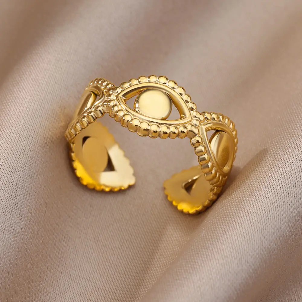Stainless Steel Rings For Women Men Gold Color Engagement Wedding Party Ring Female Male Finger Jewelry Gift 2023 Free Shipping