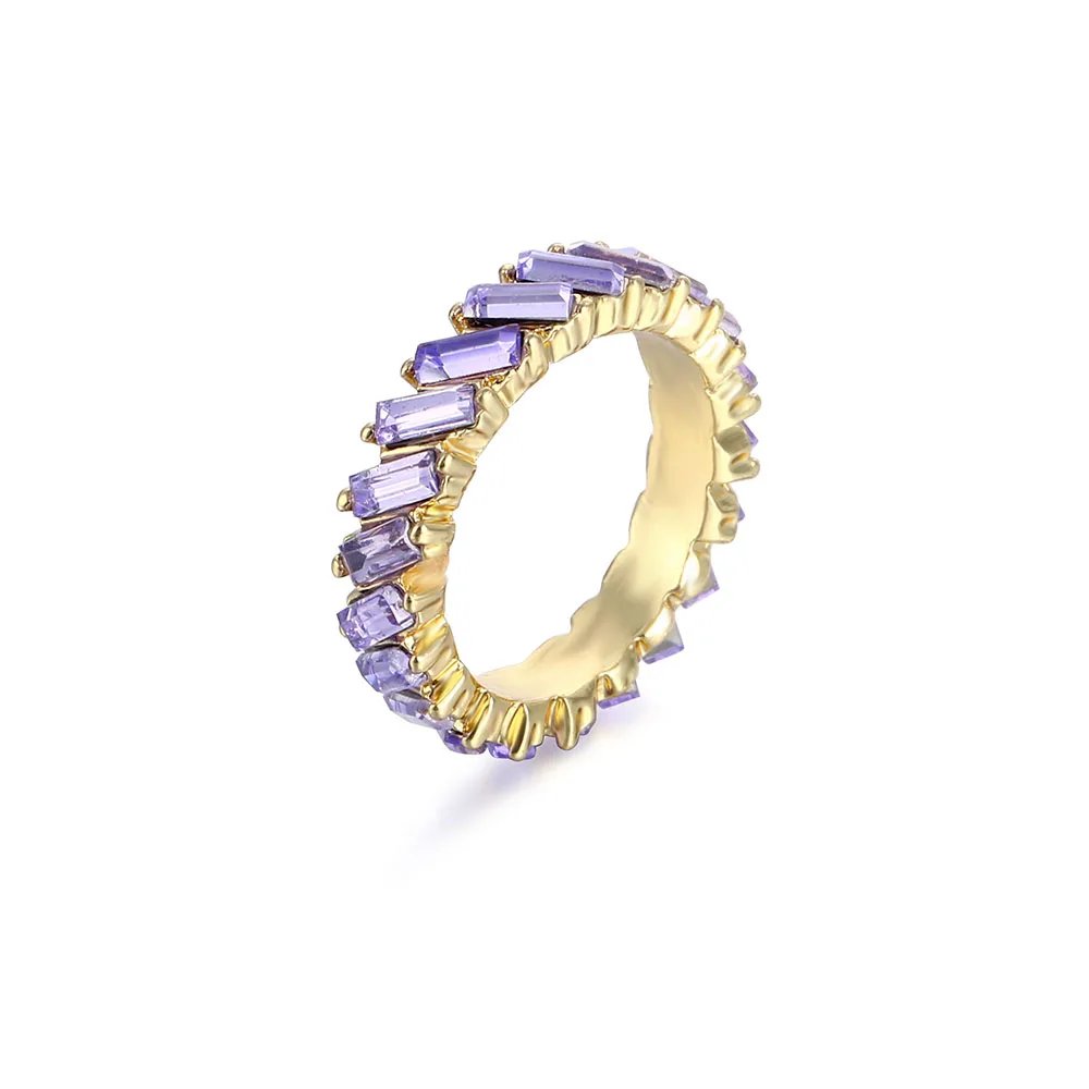 High Quality Rainbow Ring Cubic Engagement Ring for Women Eternity Colors Ring Females Jewelry Accessories Wholesale High Quality Rainbow Ring Cubic Engagement Ring for Women Eternity Colors Ring Females Jewelry Accessories Wholesale