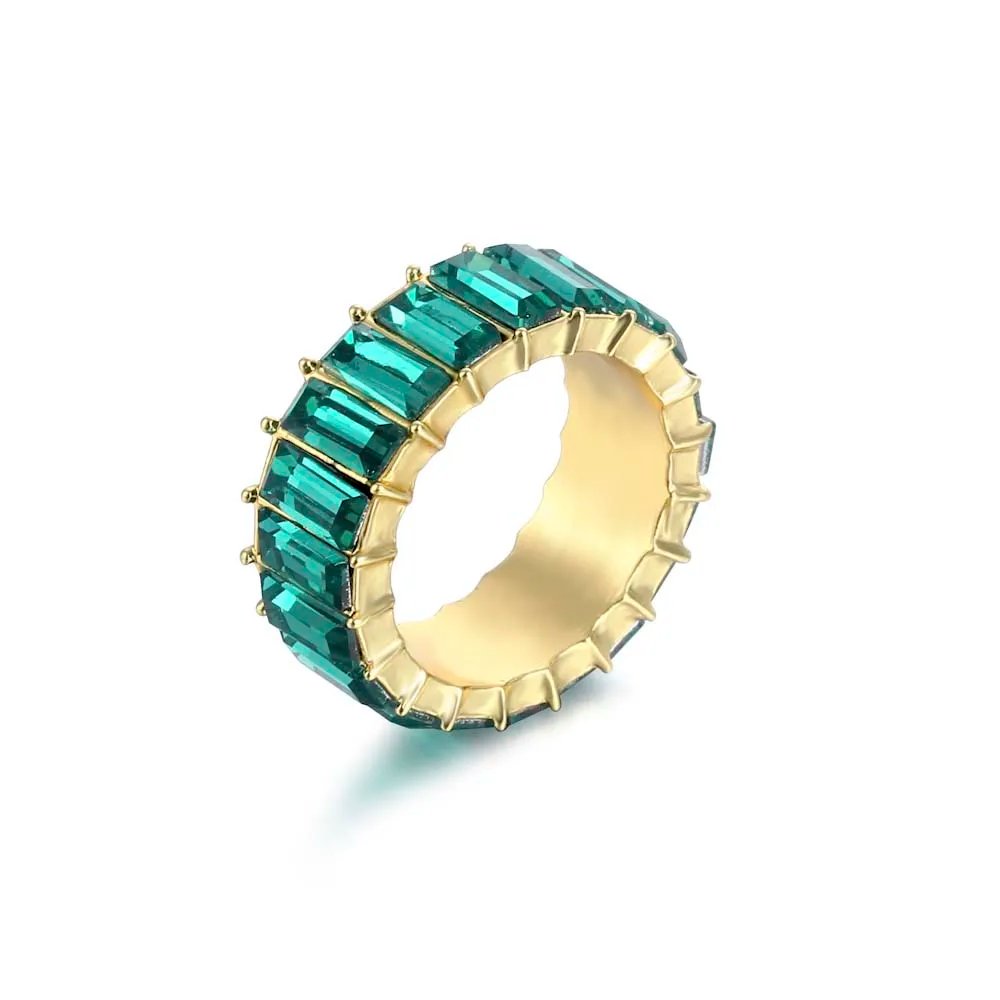 High Quality Rainbow Ring Cubic Engagement Ring for Women Eternity Colors Ring Females Jewelry Accessories Wholesale High Quality Rainbow Ring Cubic Engagement Ring for Women Eternity Colors Ring Females Jewelry Accessories Wholesale