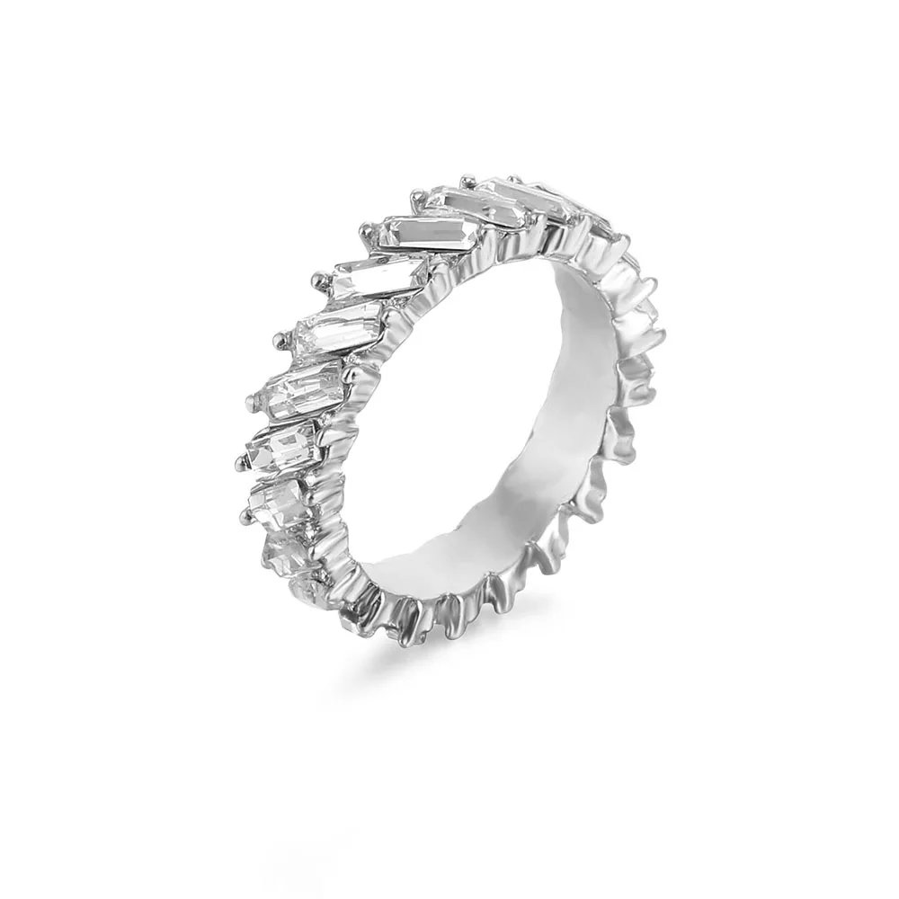 High Quality Rainbow Ring Cubic Engagement Ring for Women Eternity Colors Ring Females Jewelry Accessories Wholesale High Quality Rainbow Ring Cubic Engagement Ring for Women Eternity Colors Ring Females Jewelry Accessories Wholesale