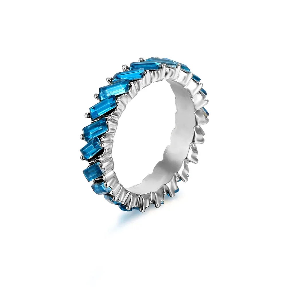 High Quality Rainbow Ring Cubic Engagement Ring for Women Eternity Colors Ring Females Jewelry Accessories Wholesale High Quality Rainbow Ring Cubic Engagement Ring for Women Eternity Colors Ring Females Jewelry Accessories Wholesale