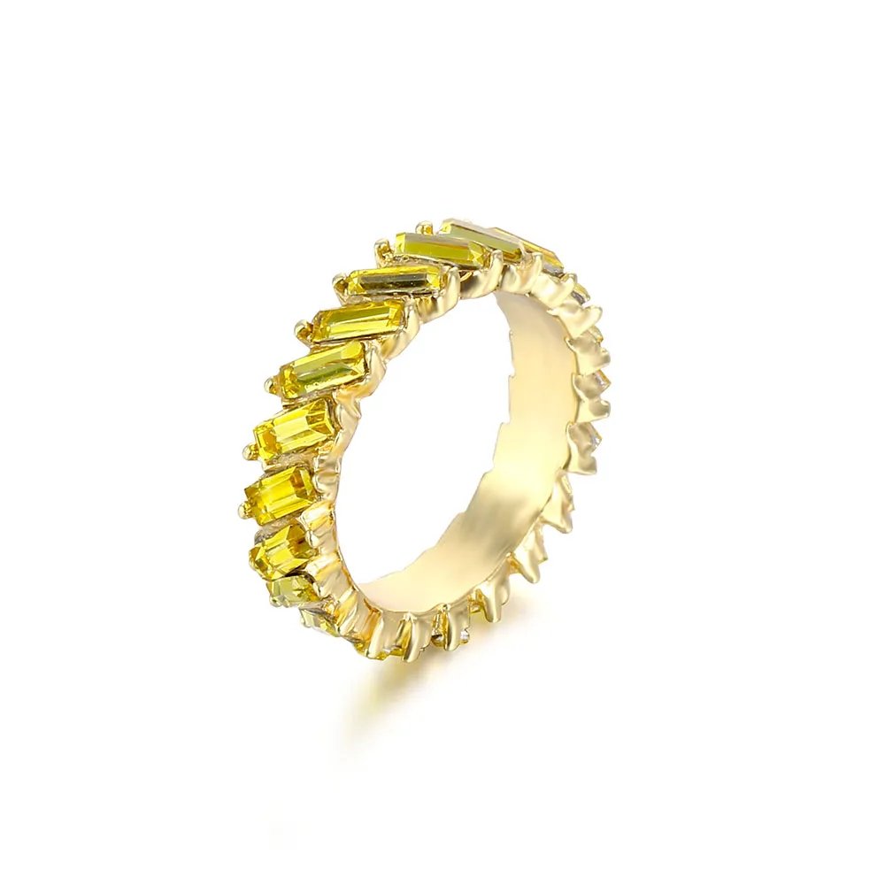 High Quality Rainbow Ring Cubic Engagement Ring for Women Eternity Colors Ring Females Jewelry Accessories Wholesale High Quality Rainbow Ring Cubic Engagement Ring for Women Eternity Colors Ring Females Jewelry Accessories Wholesale