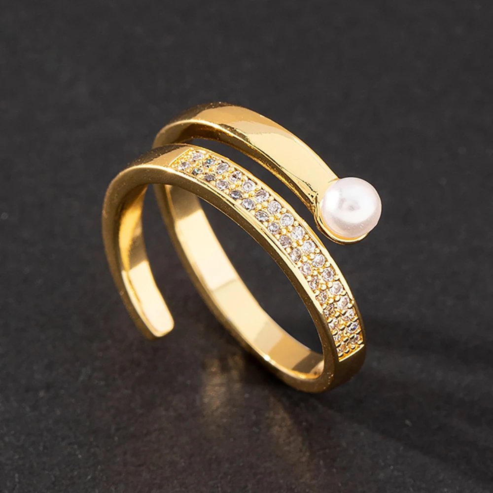Stainless Steel Rings for Women Gold Plated Cubic Zirconia Ring 2023 Trend Luxury Korean Fashion Aesthetic Jewelry anillos mujer Stainless Steel Rings for Women Gold Plated Cubic Zirconia Ring 2023 Trend Luxury Korean Fashion Aesthetic Jewelry anillos mujer