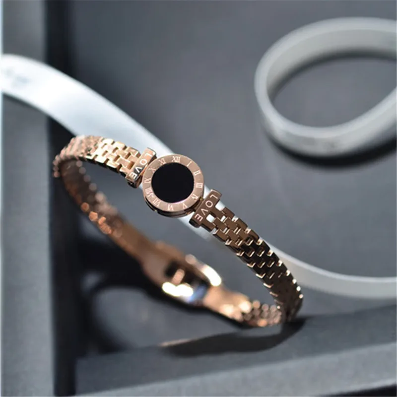 Roma Bracelet For Women Stainless Steel Bracelets Set Fashion Jewelry Accessory Roma Bracelet For Women Stainless Steel Bracelets Set Fashion Jewelry Accessory