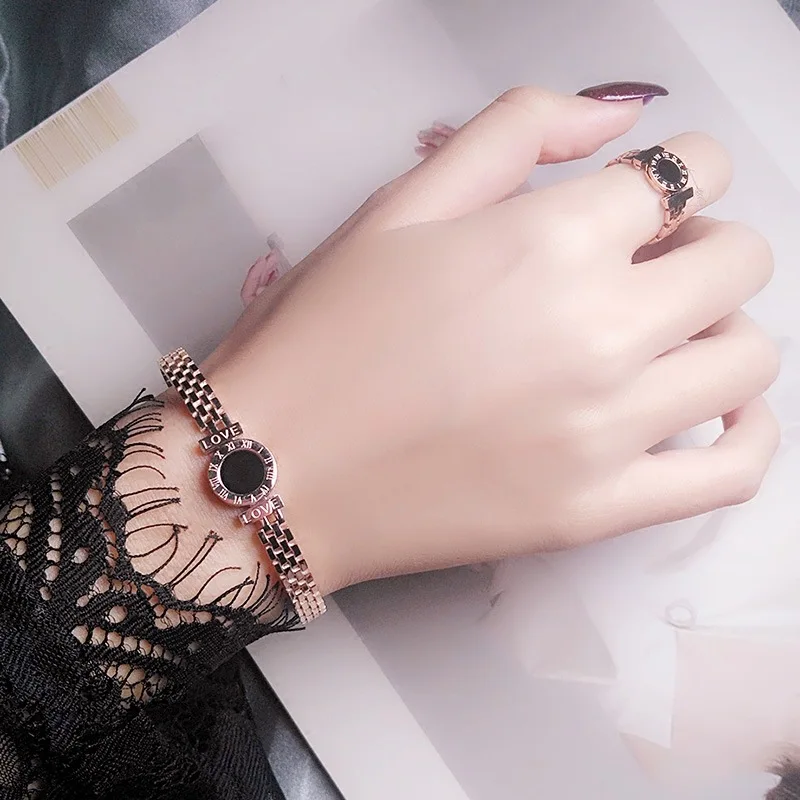 Roma Bracelet For Women Stainless Steel Bracelets Set Fashion Jewelry Accessory Roma Bracelet For Women Stainless Steel Bracelets Set Fashion Jewelry Accessory