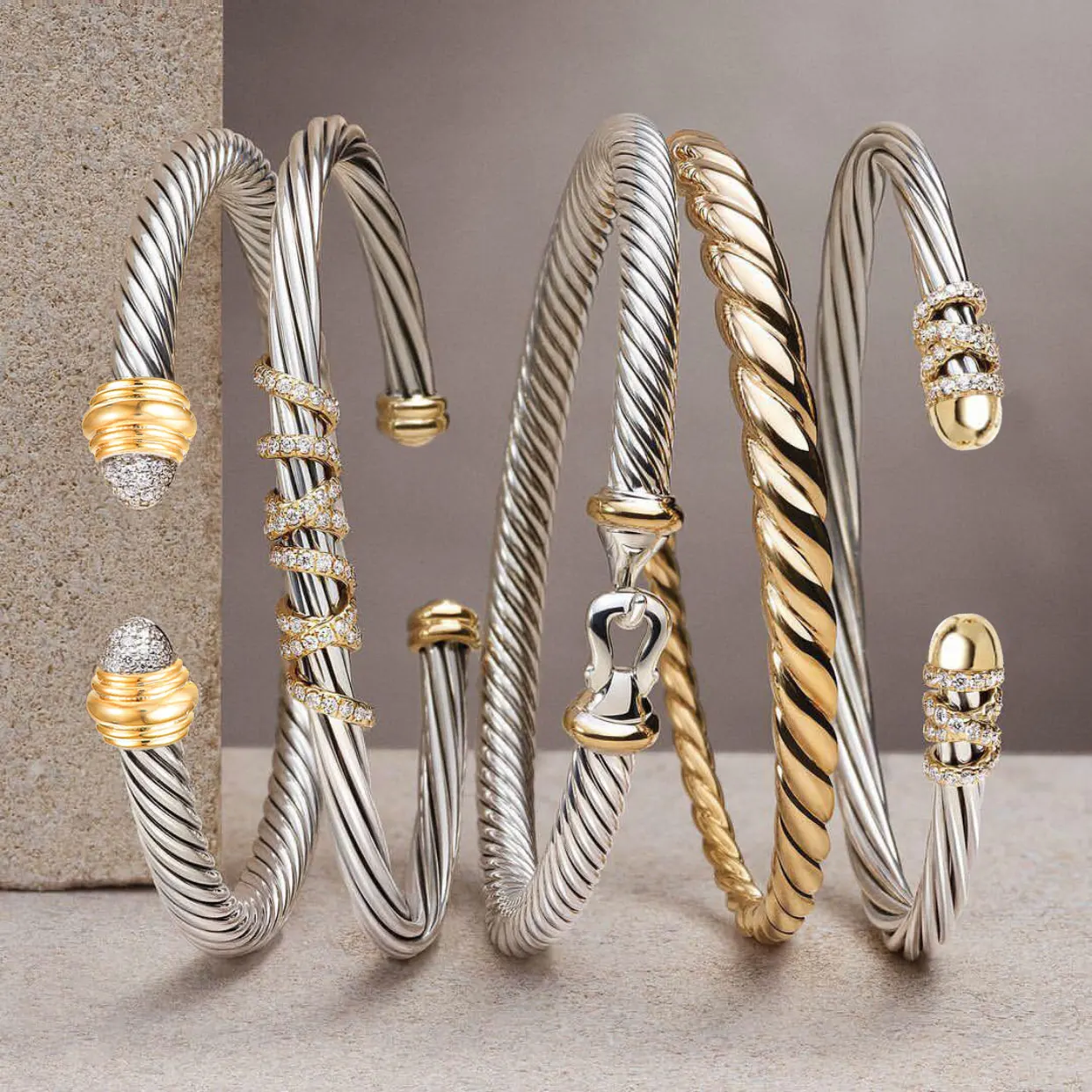 Jewelry 2023 Trendy Luxury Stackable Bangle Cuff For Women Wedding 316L Stainless Steel Bracelets Unique Chain Link Braided Jewelry 2023 Trendy Luxury Stackable Bangle Cuff For Women Wedding 316L Stainless Steel Bracelets Unique Chain Link Braided