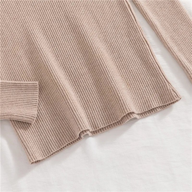 Women Fall Turtleneck Sweater Knitted Soft Pullovers Cashmere Jumpers Basic Soft Sweaters For Women 2023 Autumn Winter
