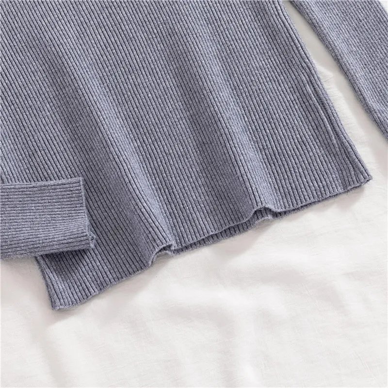Women Fall Turtleneck Sweater Knitted Soft Pullovers Cashmere Jumpers Basic Soft Sweaters For Women 2023 Autumn Winter