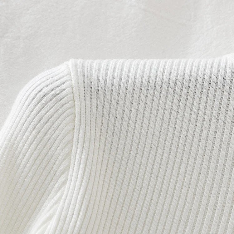 Croysier Turtleneck Women Autumn Winter Pullover Sweater Basic Casual Slim Stretch Soft Ribbed Knitted Top Woman Sweaters 2023