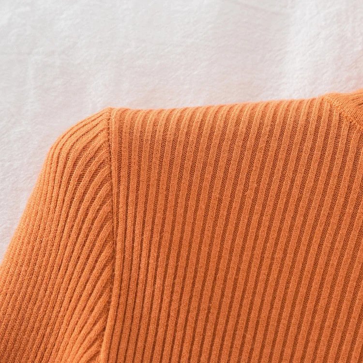 Croysier Turtleneck Women Autumn Winter Pullover Sweater Basic Casual Slim Stretch Soft Ribbed Knitted Top Woman Sweaters 2023