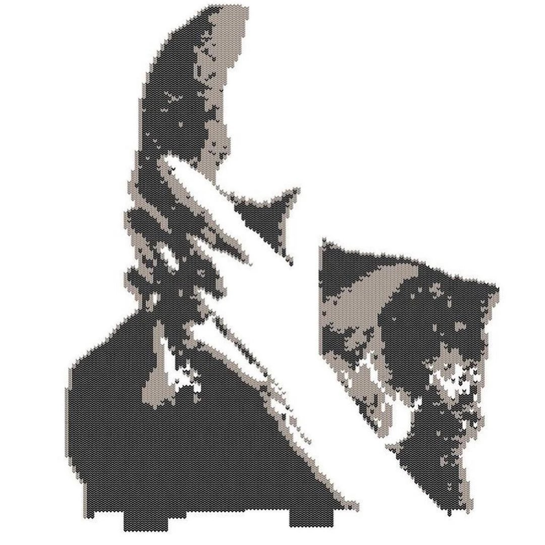 White Sweater Woman Character Pattern New Loose Retro Loose Knit Sweater Jacket Fashion Women's Winter Sweater White Sweater Woman Character Pattern New Loose Retro Loose Knit Sweater Jacket Fashion Women's Winter Sweater